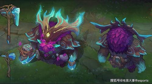 奥恩皮肤最新爆料图片,炫酷造型,神秘力量觉醒